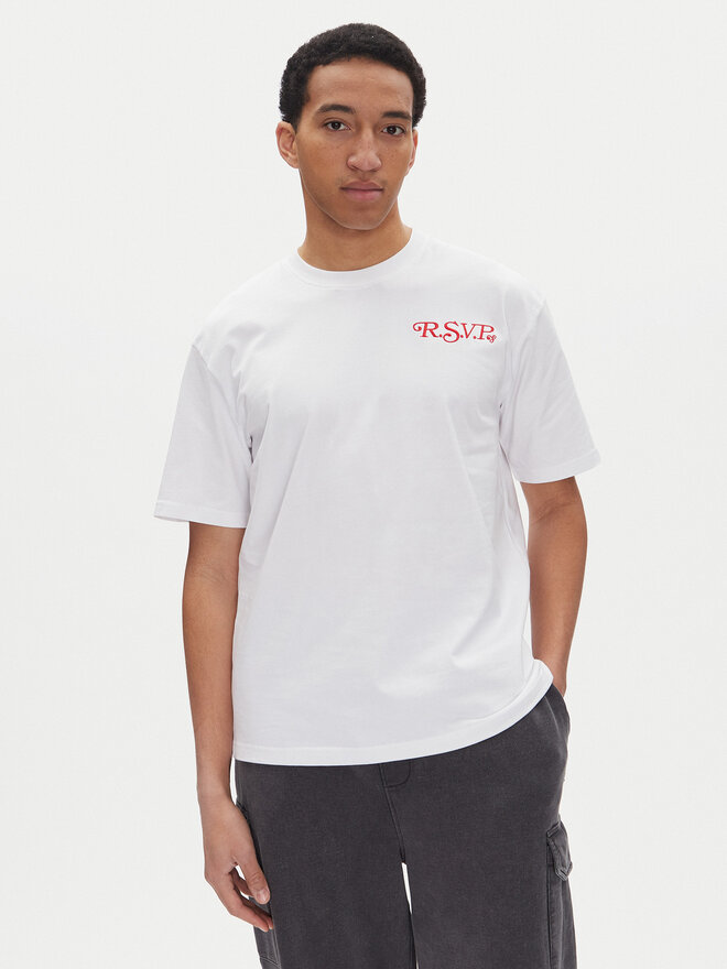 Fila Fila T-Shirt Lengeweg FAM0907 Weiß Regular Fit