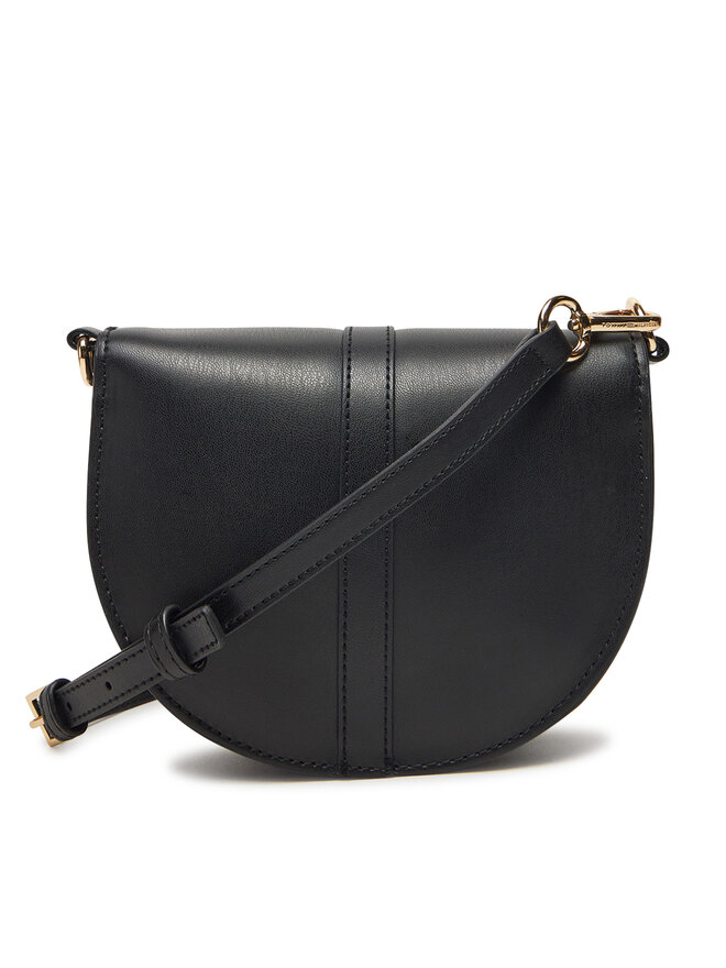 Tommy Hilfiger Kabelka Tommy Hilfiger Heritage Saddle Bag AW0AW17164 Černá