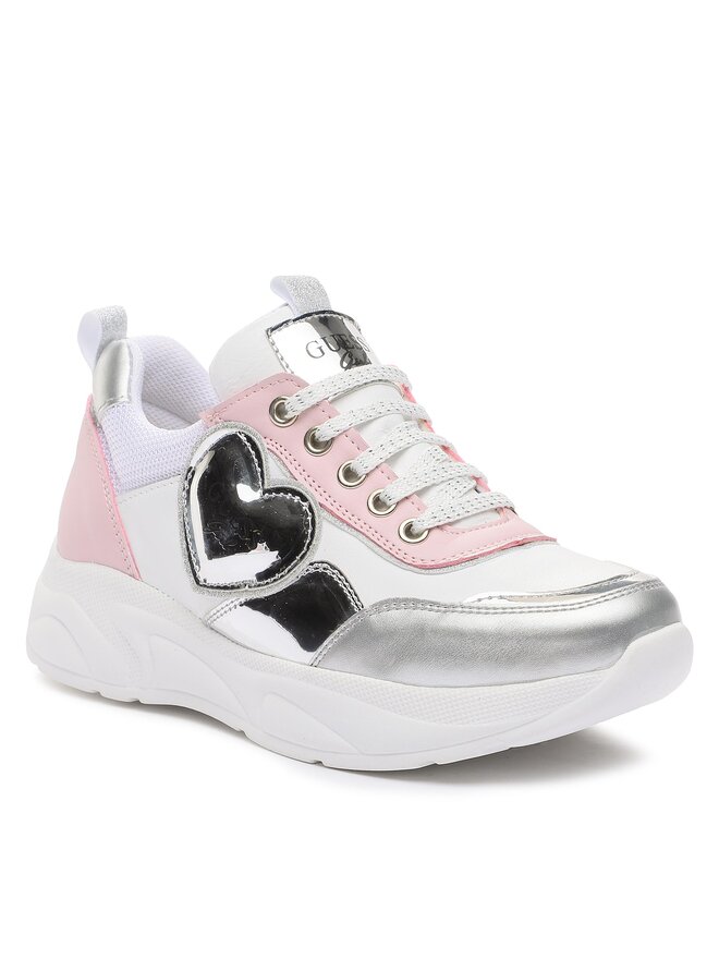 Sneakers Guess FJ7CLA ELE12 Bianco escarpe