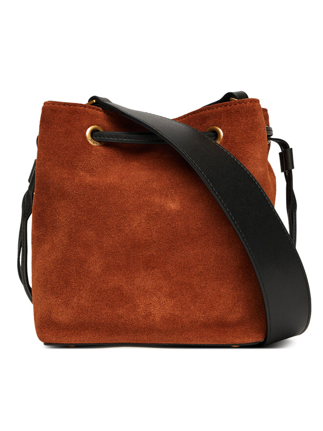 PINKO Τσάντα PINKO Secchiello Mini PE 25 PLTT 104303 A2CC Καφέ