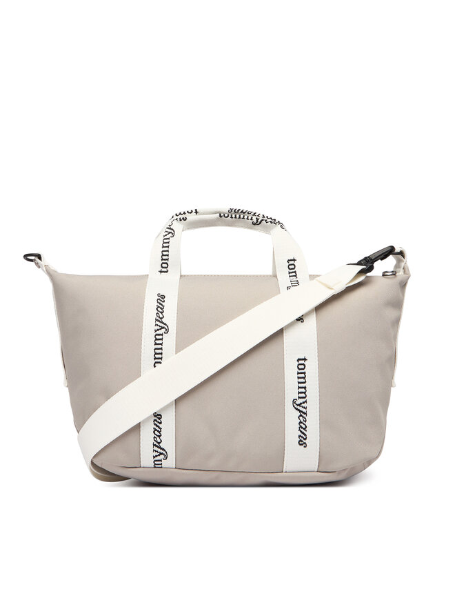 Tommy Jeans Handtasche Tommy Jeans Tjw Ess Daily Mini Tote AW0AW18460 Beige