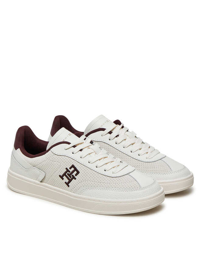 Tommy Hilfiger Sneakers Tommy Hilfiger Heritage Sneaker Perf FW0FW08380 Alb