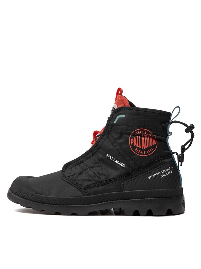 Palladium Scarponcini Palladium Pampa Travel Lite Rs 79104-008-M Nero