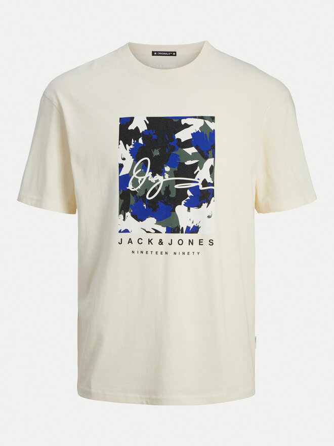 Jack&Jones Junior Jack&Jones Junior Marškinėliai Joraruba 12257133 Écru Standard Fit