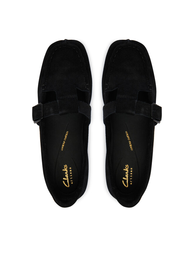 Clarks Mokassins Clarks Freckle Tbar 26185903 Schwarz