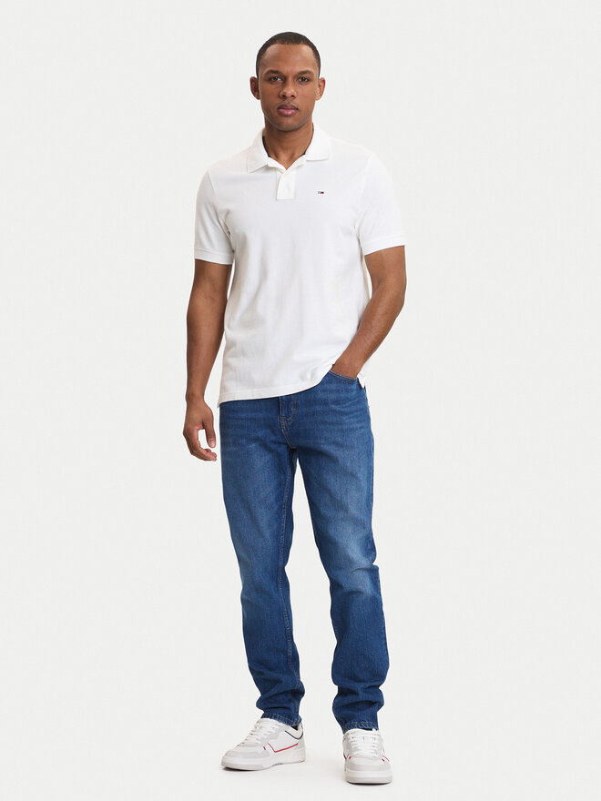 Tommy Jeans Tommy Jeans Poloshirt DM0DM22711 Weiß Regular Fit