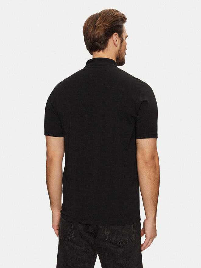 KARL LAGERFELD KARL LAGERFELD Polo 745089 551221 Μαύρο Regular Fit