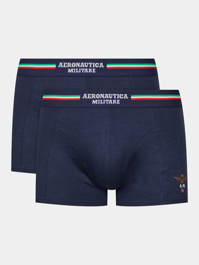 Aeronautica Militare Aeronautica Militare 2er-Set Boxershorts AM1UBX001 Dunkelblau