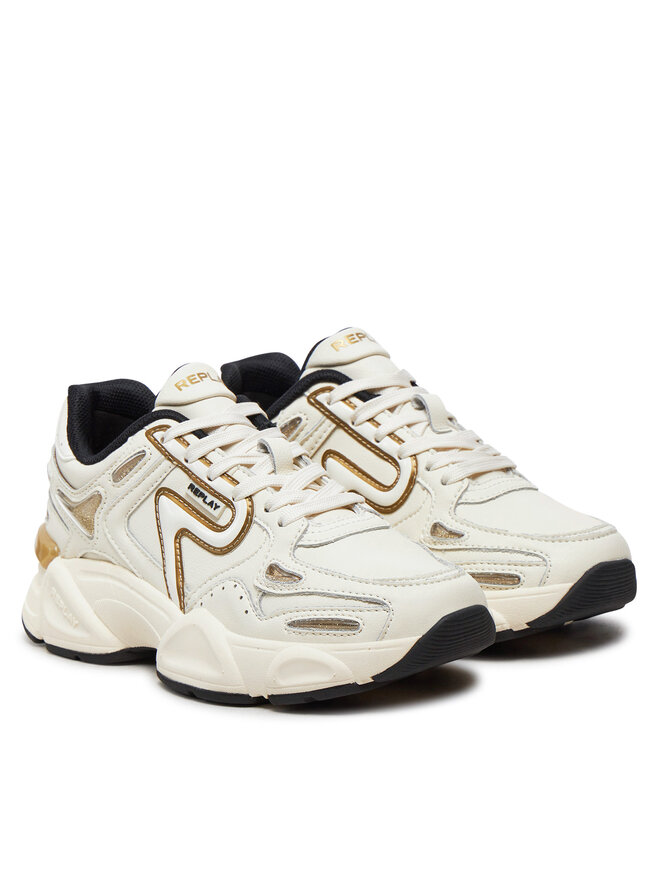 REPLAY Sneakers Replay GWS9N .000.C0004L Écru