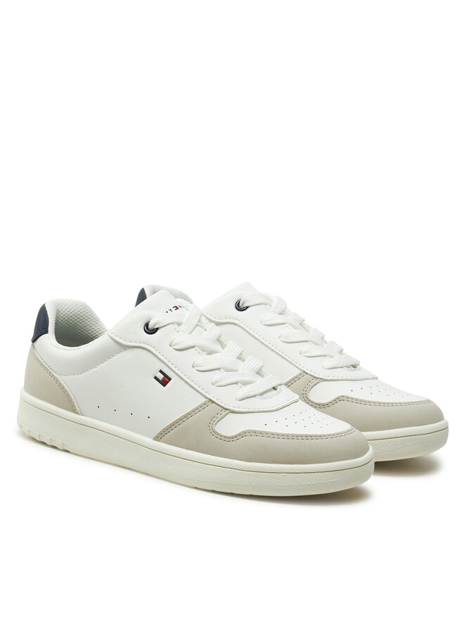 Tommy Hilfiger Zapatillas Tommy Hilfiger Low Cut Lace-Up Sneaker T3X9-33849-1269 S Blanco