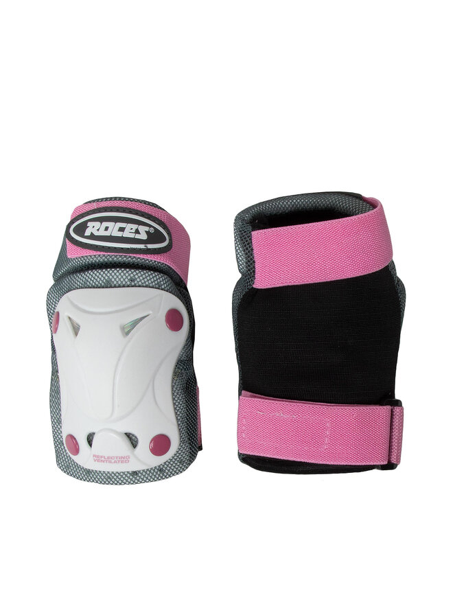 Roces Set de protecție Roces Jr Ventilated 3 Pack 301352 Alb