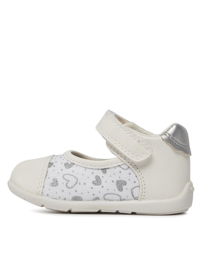 Geox Pantofi Geox B Elthan Girl B451QA 0AW54 C0007 Alb