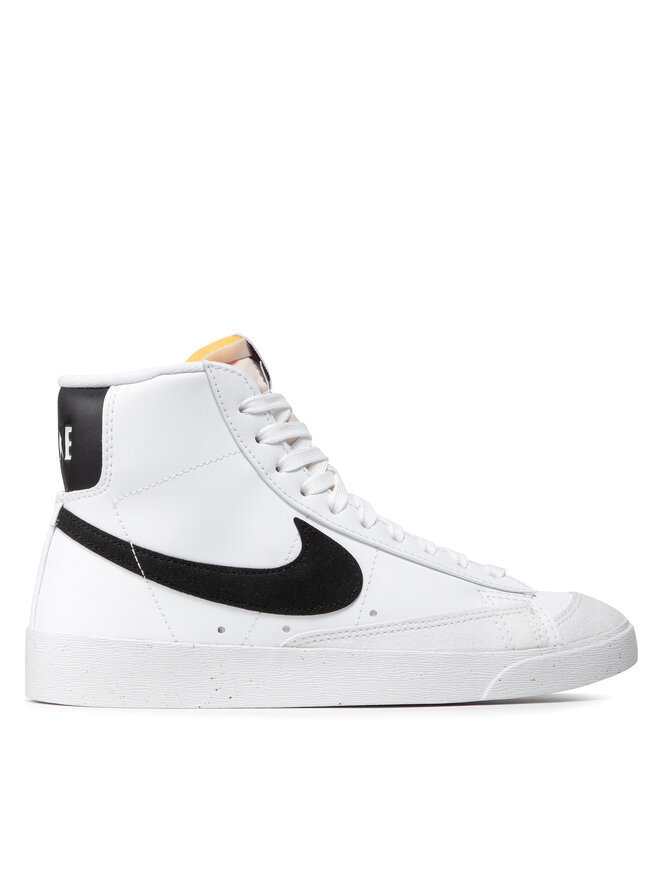 Black and white nike high tops womens sales