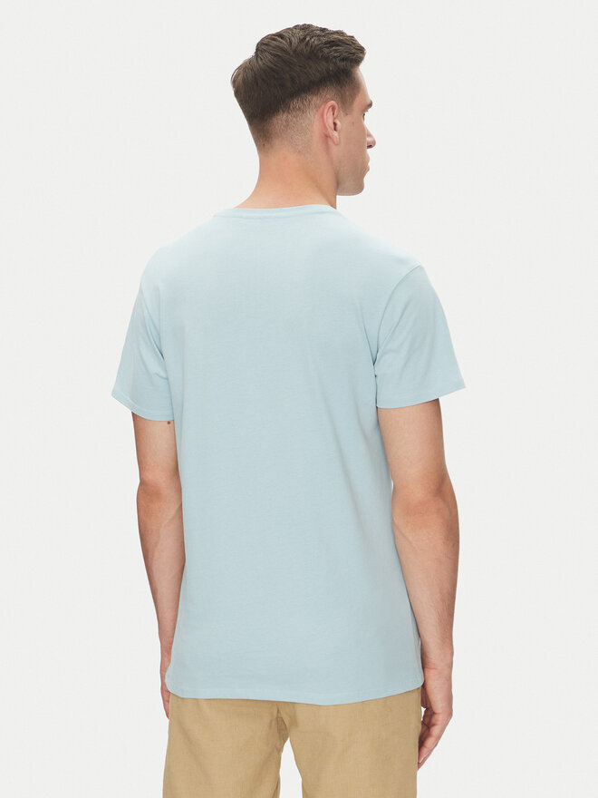 INDICODE INDICODE Póló Kloge 40-915 Kék Regular Fit