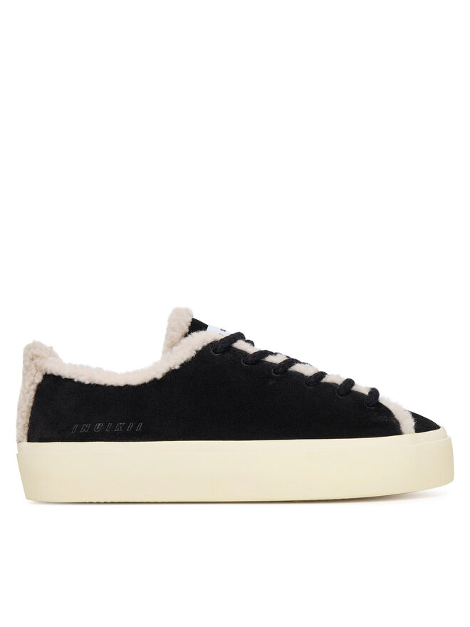 Inuikii Snīkeri Inuikii Shearling Low 1001.001.0242 Melns