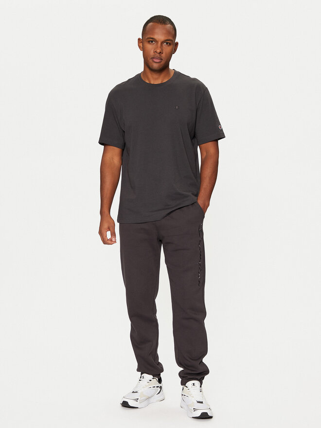 Champion Champion Marškinėliai 220278 Juoda Standard Fit