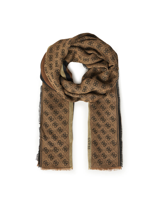 Guess Šál Guess AM9492 POL03 Hnědá
