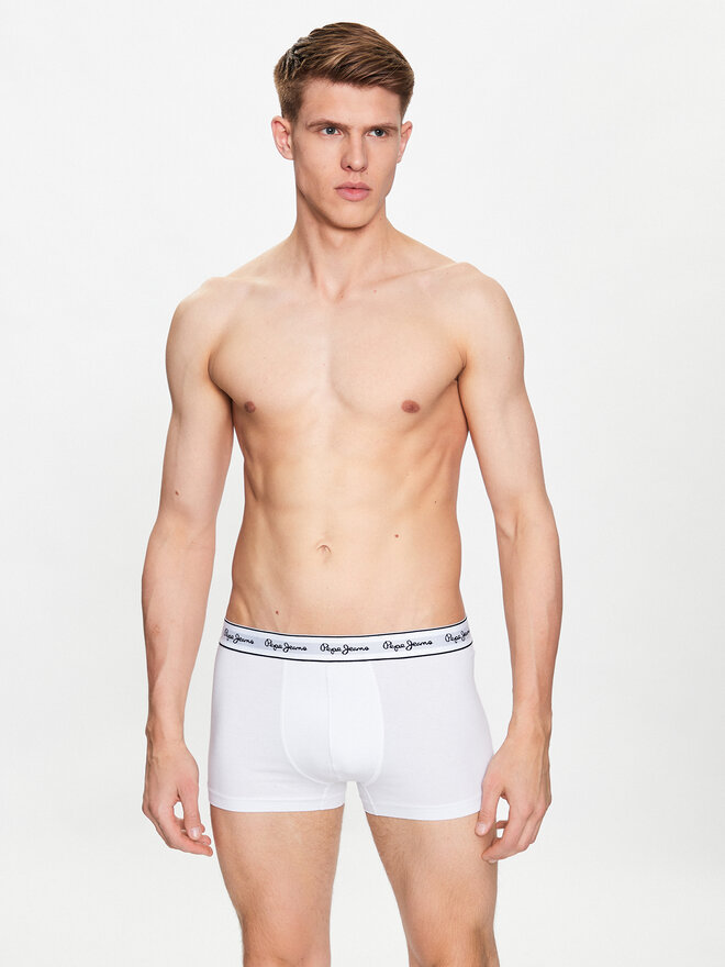Pepe Jeans Pepe Jeans Σετ μποξεράκια 3 τμχ Pepe Tk 3P PMU10975 Λευκό