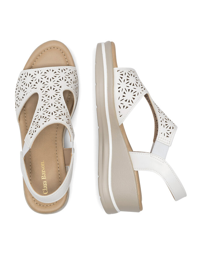 Clara Barson Sandalen Clara Barson WYL0510-27 Weiß