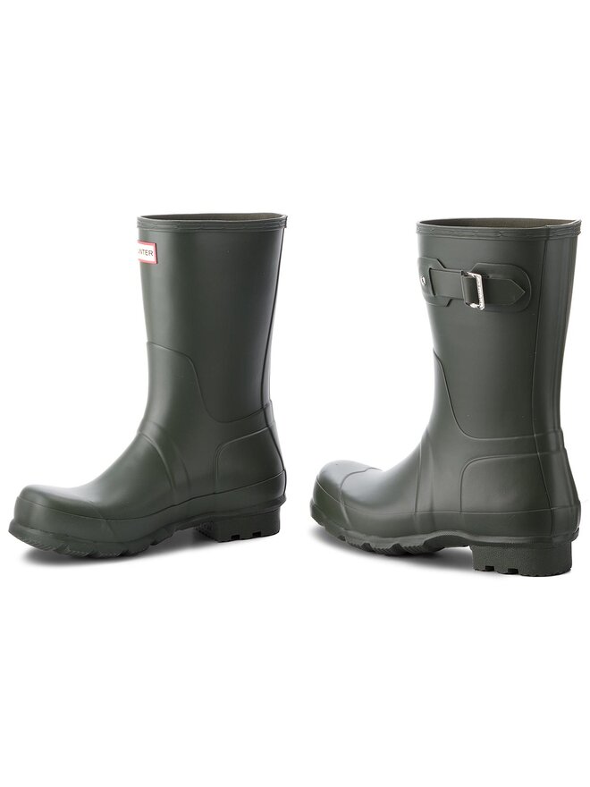 Hunter Kalosze Hunter Original Short MFS9000RMA Zielony