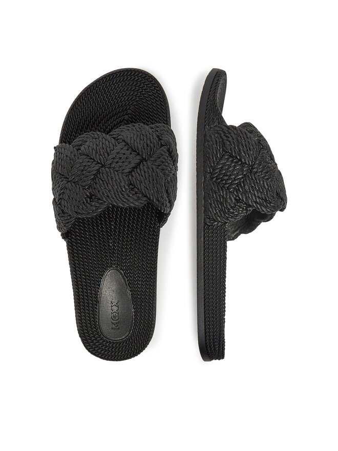 MEXX Klapki MEXX MICH1906041W-01 Czarny