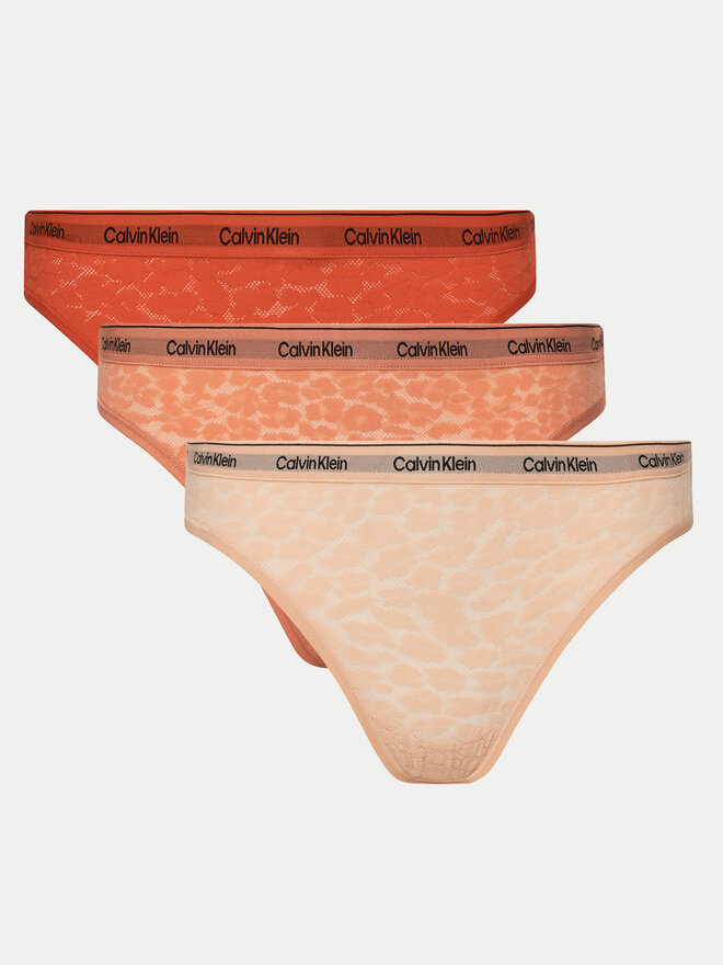 Calvin Klein Underwear Calvin Klein Underwear Набір з 3 пар класичних трусів 000QD5069E Кольоровий