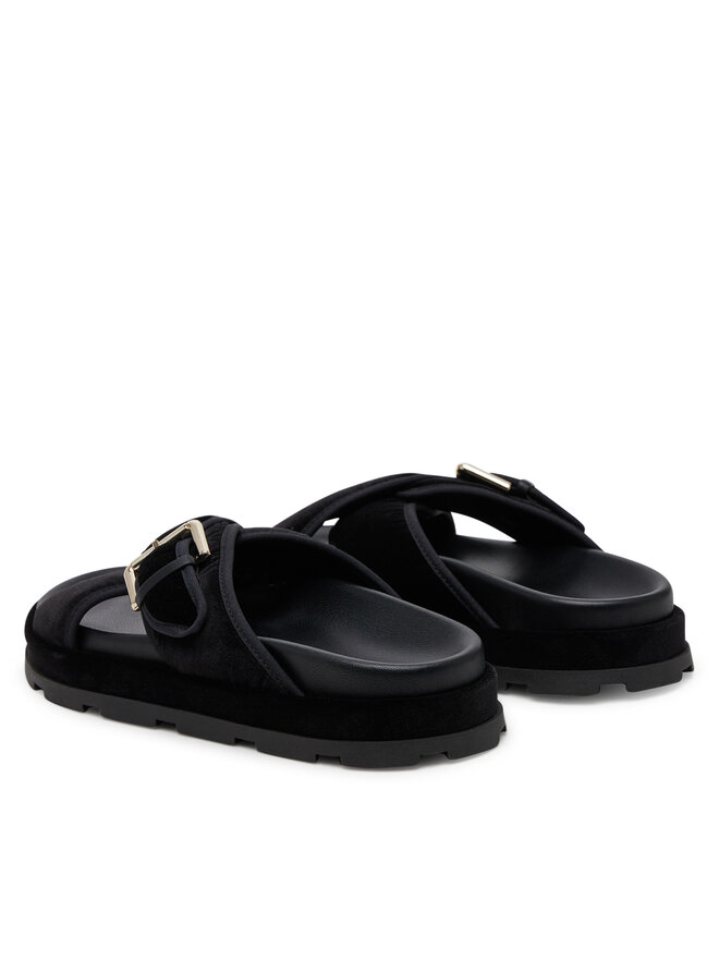 Pollini Şlapi Pollini SA28094G1MTP0000 Negru