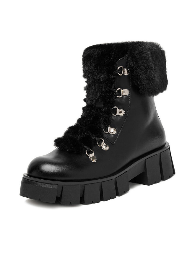 DeeZee Bakancs DeeZee 90190-6 Fekete