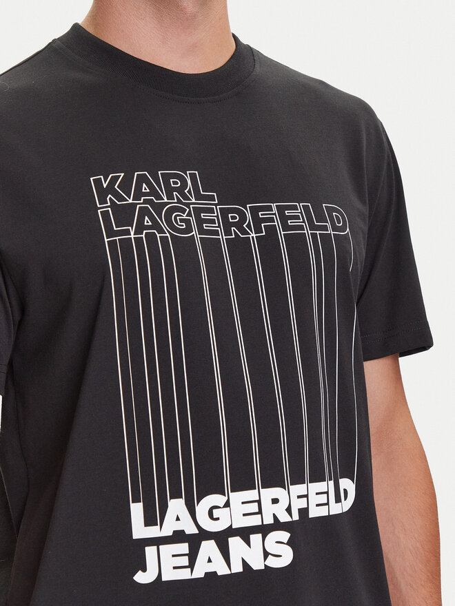 Karl Lagerfeld Jeans Karl Lagerfeld Jeans Camiseta A3M17002 Negro Regular Fit
