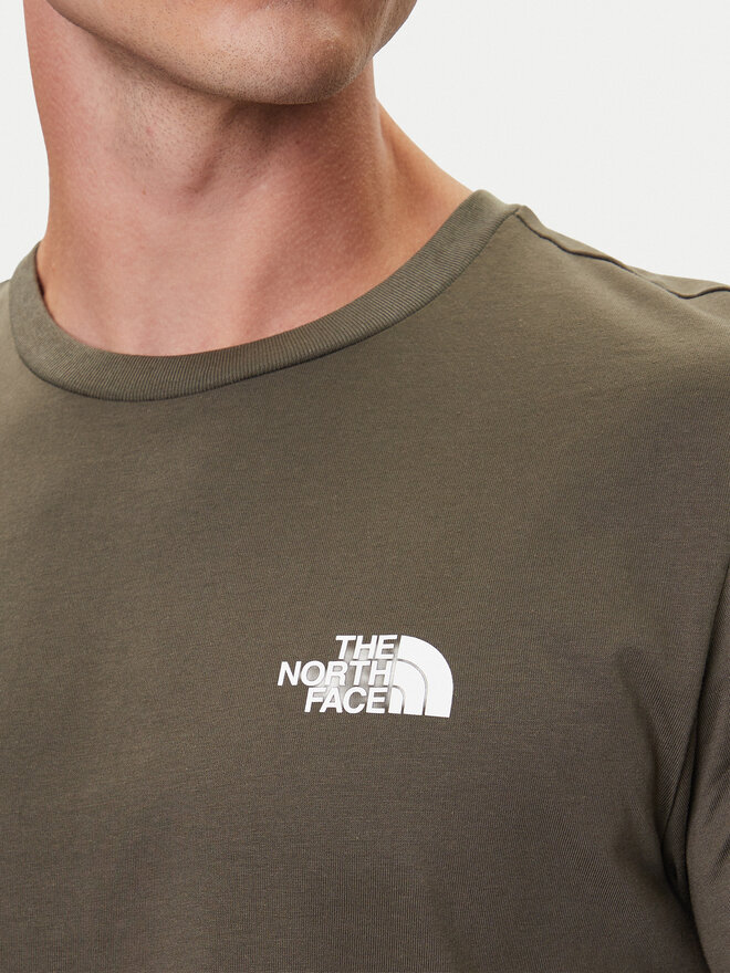 The North Face The North Face Camiseta Simple Dome NF0A87NG Marrón Regular Fit