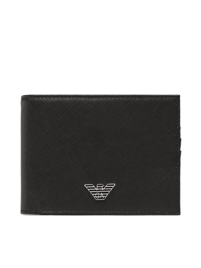 Emporio Armani Portafoglio grande da uomo Emporio Armani Y4R165 Y138E 81072 Nero