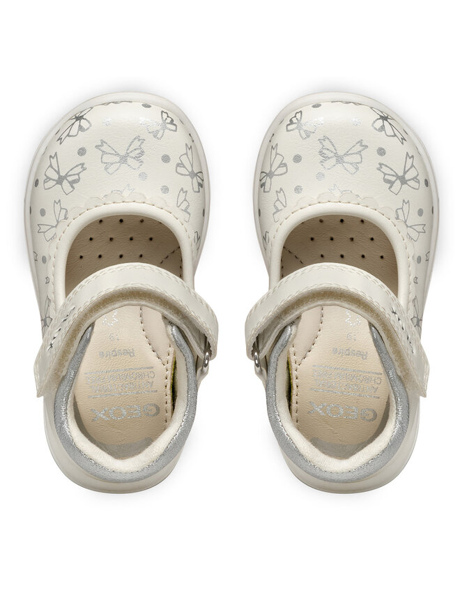 Geox Baleríny Geox B Zapito B556DB 054AJ C0007 Bílá