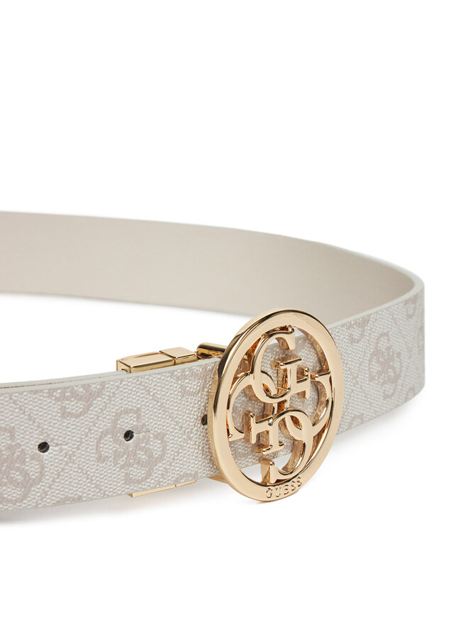 Guess Cinturón para mujer Guess Noelle BW9166 P4235 Écru