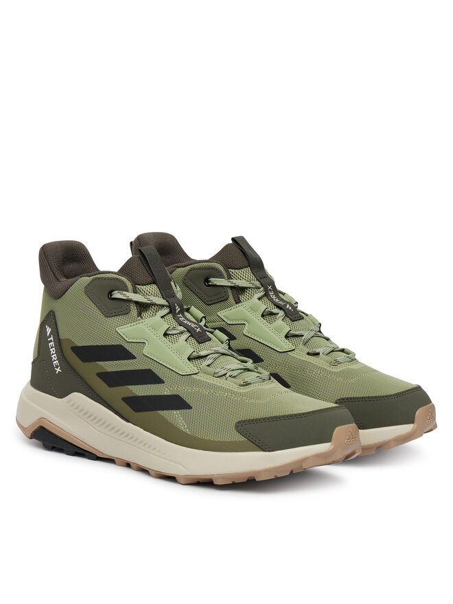 adidas Трекінгові черевики adidas Terrex Anylander Mid Hiking Shoes JR6596 Зелений