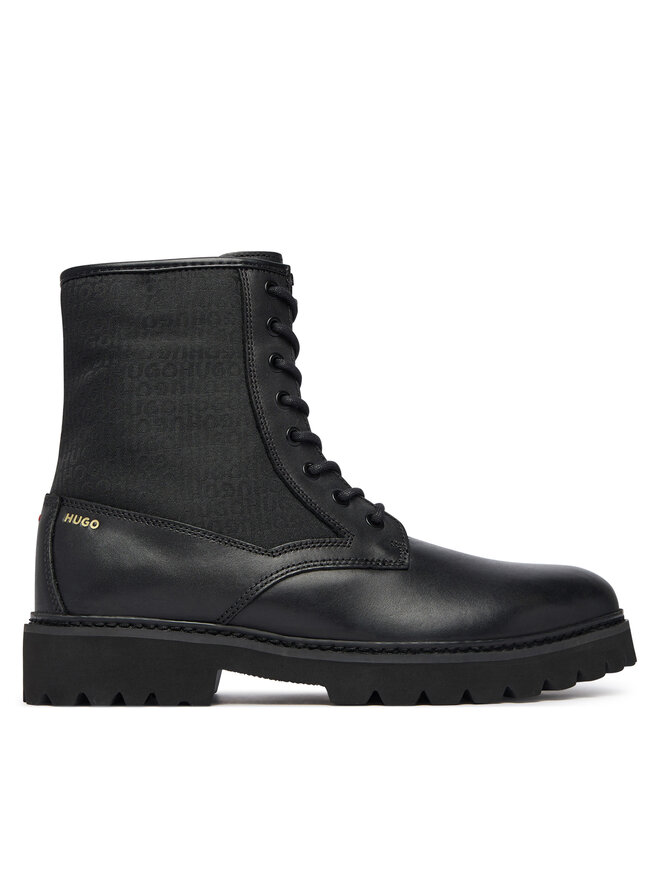 HUGO Schnürstiefeletten HUGO Draven 50573034 Schwarz