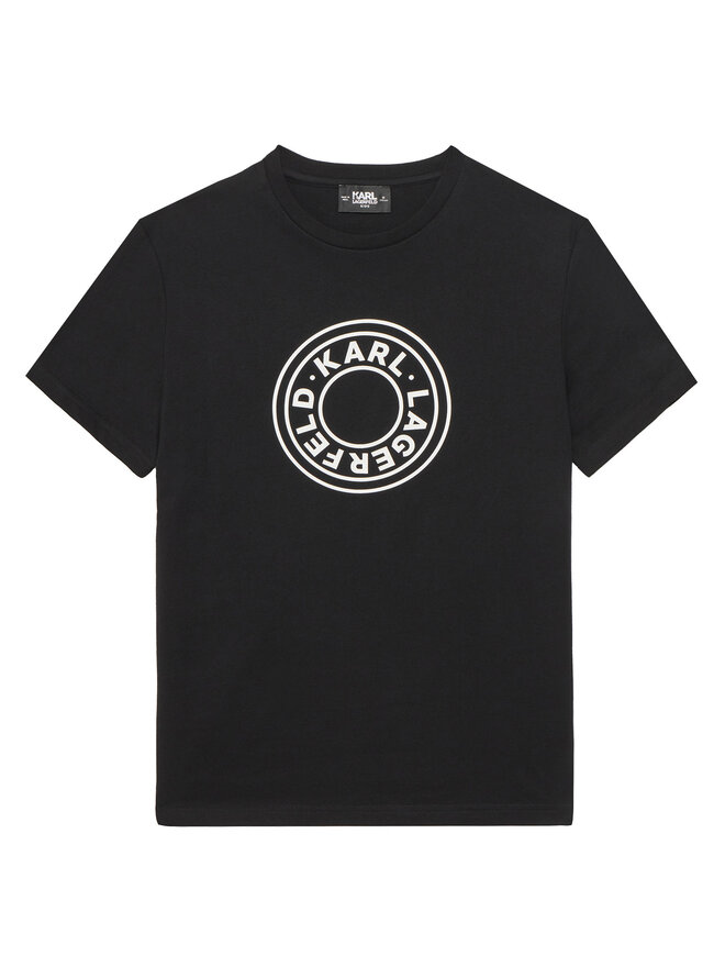 Karl Lagerfeld Kids Karl Lagerfeld Kids T-Shirt Z30235 D Μαύρο Regular Fit
