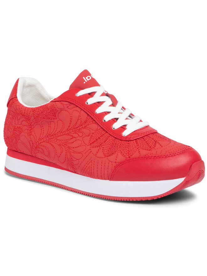 Zapatillas rojas desigual online