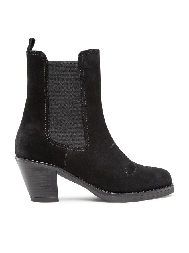 Bottine simple noir outlet