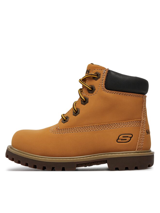 Skechers Ορειβατικά παπούτσια Skechers Mitigate 93163L/WTN Καφέ