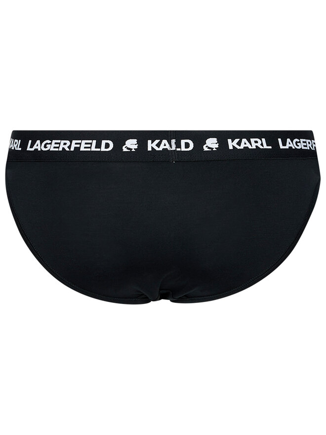 KARL LAGERFELD KARL LAGERFELD Panty-Set Logo Set 211W2127 Schwarz