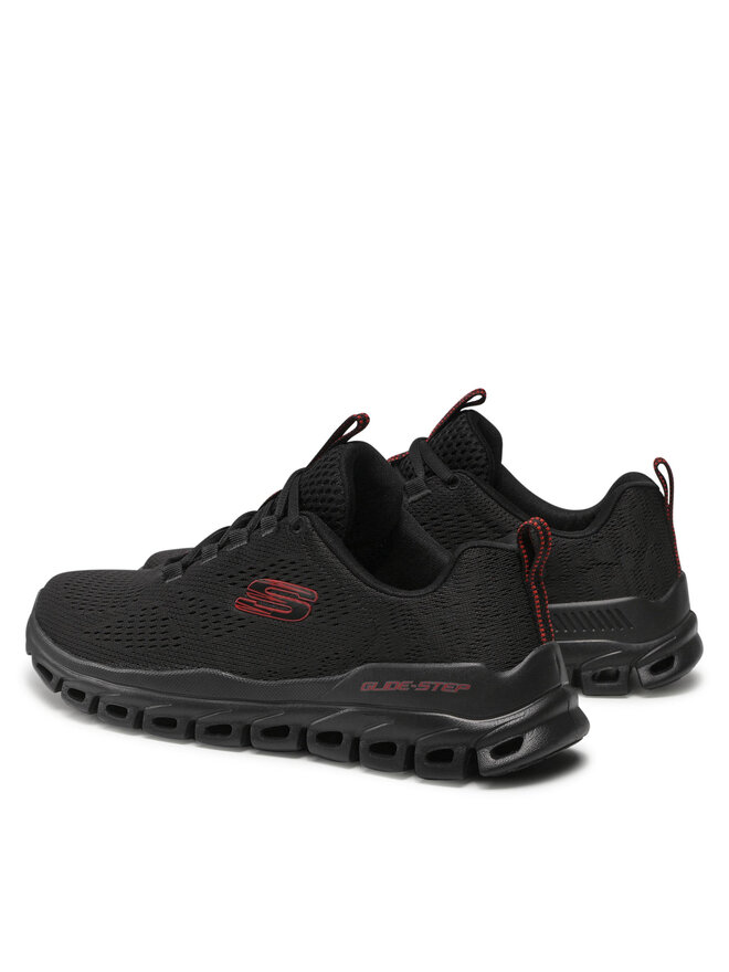 Skechers Sneakersy Skechers Fasten Up 232136/BBK Černá