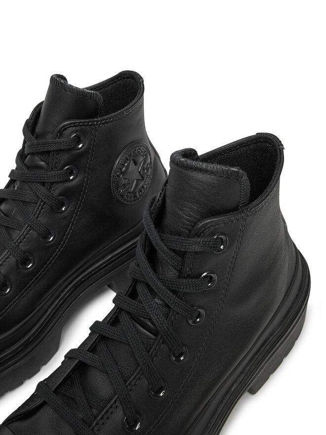 Botines Converse Chuck Taylor All Star Lugged Heel Leather Platform A10369C Negro zapatos.es