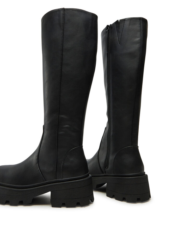 ONLY Shoes Μπότες ONLY Shoes High Chunky Boots 15329804 Μαύρο
