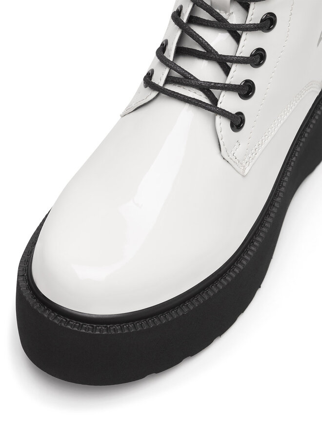 DeeZee Botki DeeZee WS101-08A Biały