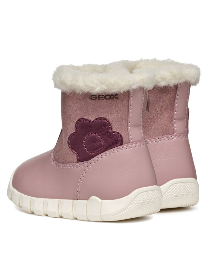 Geox Zimski škornji Geox B Iupidoo Girl B4658B 0BCBL C8AF8 Roza