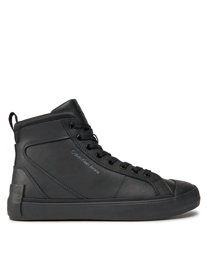 Sneakers Calvin Klein Jeans Vulcanized Mid Laceup Mix In Uc YM0YM00900 Nero escarpe