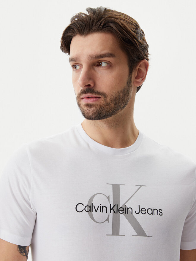 Calvin Klein Jeans Calvin Klein Jeans Camiseta LV040EM286 Blanco Regular Fit