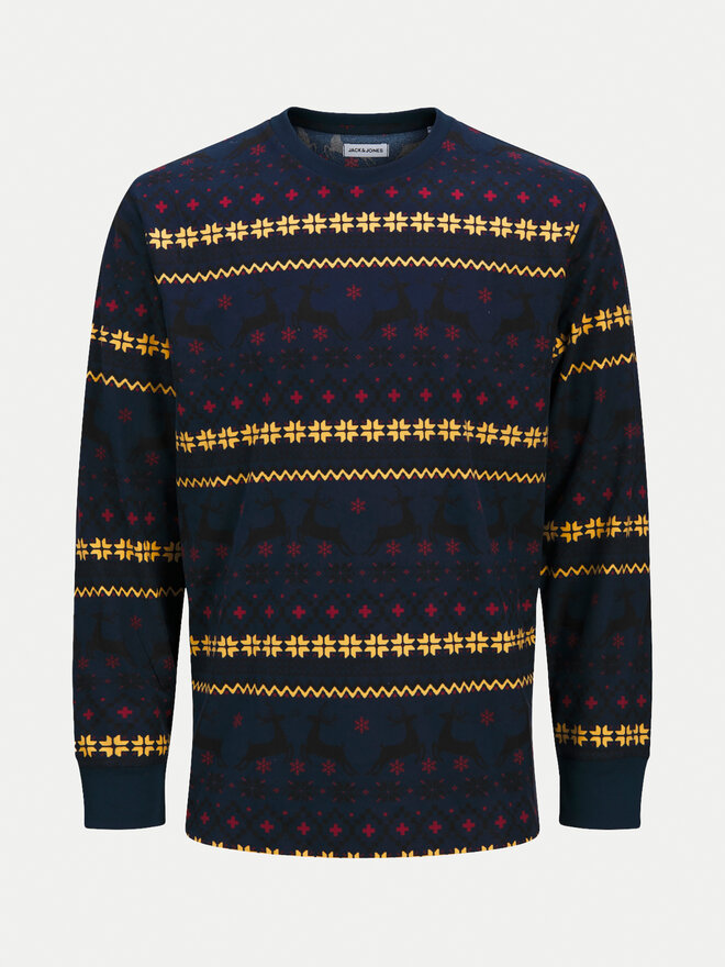Jack&Jones Jack&Jones Pizsama 12268512 Sötétkék Loose Fit