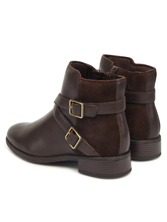 Clarks Ботильйони Clarks Havisham Bay 26182942 Коричневий