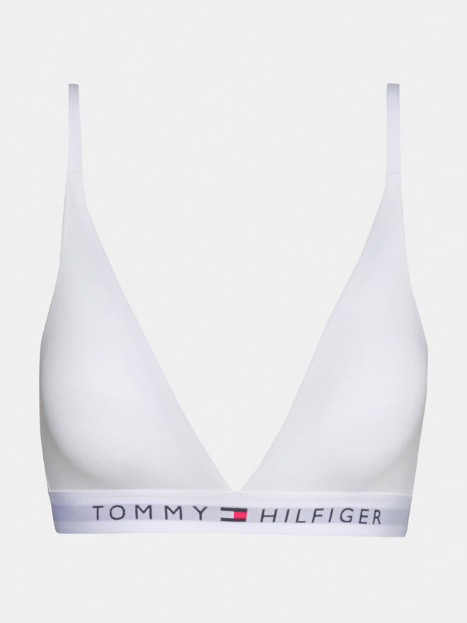 Tommy Hilfiger Tommy Hilfiger Бюстгальтер бралетт UW0UW04144 Білий